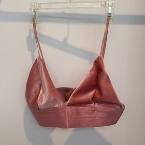 Pink bralette, Youmita